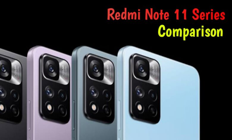Redmi Note 11 Redmi Note 11 Pro Redmi Note 11 Pro+ comparison